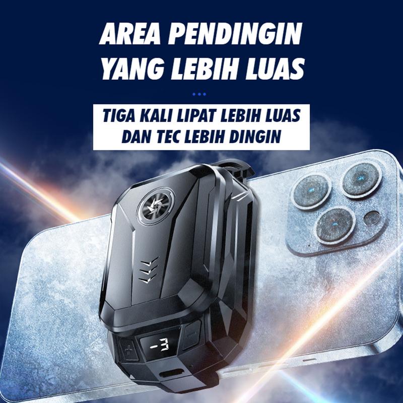 Product Introduction of NEIKU NK50 FAN COOLER SEMICONDUCTOR PELTIER WITH BATTERY 1500MAH PORTABLE RECHARGEABLE PHONE COOER Kipas Angin 1