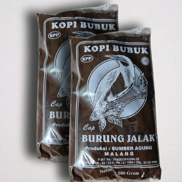 1kg kopi bubuk cap burung jalak kopi bubuk murni tanpa campuran asli kopi hitam kopi tanpa gula kopi murni 0