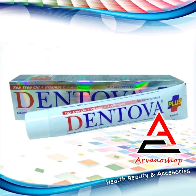 DENTOVA PLUS PASTA GIGI 80 GRAM (ED 4/2027) Mulut Gusi Mencerahkan Memutihkan 0