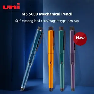 uni M5-5000 KURU TOGA DIVE Mechanical Pencil, 0.5mm Automatic Rotating Anti Break Core, For Student Writing And Drawing Art