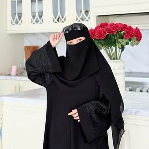 Abaya Juleeha Anti UV Khas Saudi 2Style Abaya dan Outer dengan Desain Elegan dan Perlindungan UV Terbaik