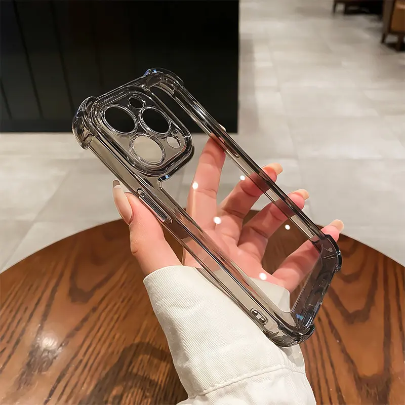 Shockproof transparent phone case, Compatible with IPhone  7,8,11,12,13,14,15,Pro,Pro Max,X,XR,XS Max