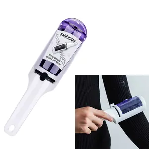 Portable Electrostatic Lint Remover Brush Reusable Pet Hair Remover for Clothes Sweater Coat Rotatable Static Dust Cleaning Tool