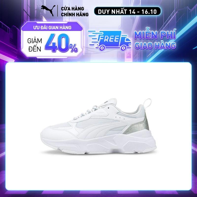 Giày thể thao PUMA nữ Cassia Distressed Màu Trắng