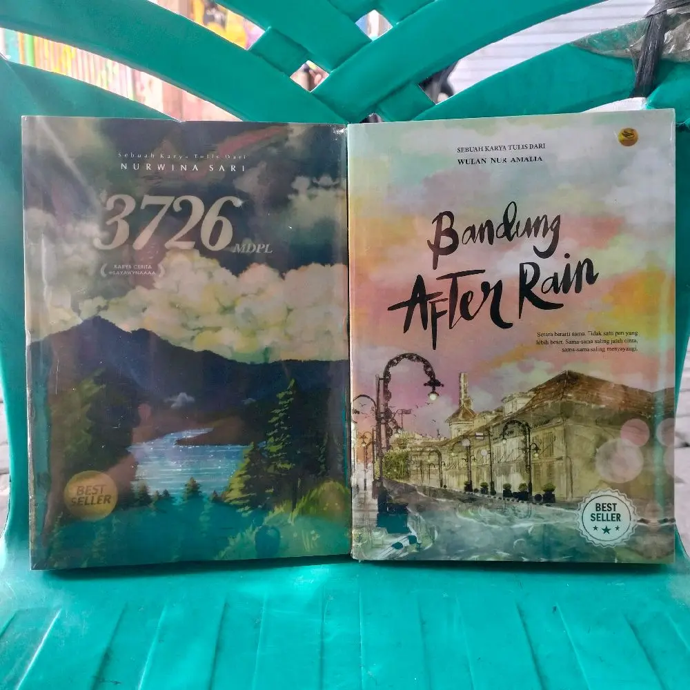 PAKET 2 NOVEL / 3726 MDPL / BANDUNG AFTER RAIN