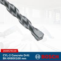 Gambar BOSCH Mata Bor Beton CYL-2 Concrete Drill Bit 6X60X100 mm - 2608578118 dari Smart Power Solution Kota Administrasi Jakarta Pusat 3 Tokopedia