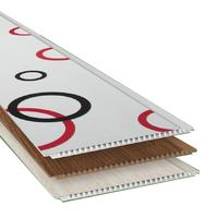 Gambar Plafon PVC Adaron Tebal 8mm - Hot Stamping  dari Alderon Polycarbonate Kota Tangerang Selatan 2 Tokopedia