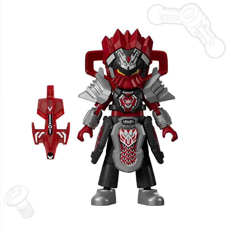 Blokees Blind Box Hero Infinity GVT04:Mainan Anak,Balok kayu/Blok,toys,Figur Susun action figures 6