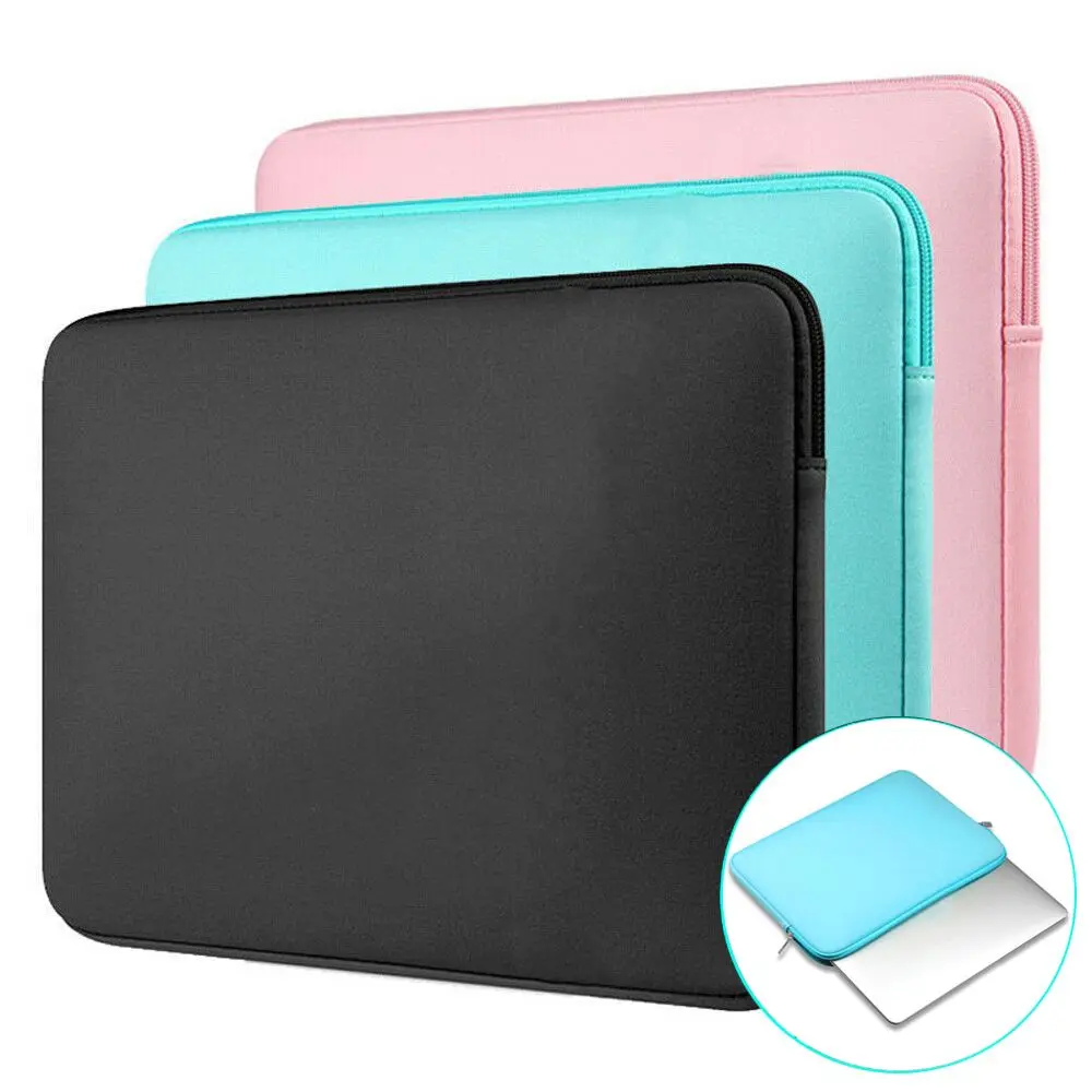 Colorful Ultra Thin Soft Water Resistant Carrying Bag Laptop Sleeve Case Notebook Cover Pouch For Xiaomi HP Dell Lenovo