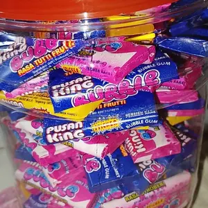 pusan permen karet babble king isi 100pcs