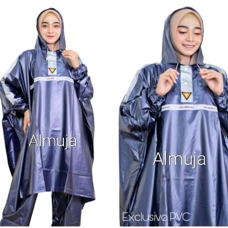 Jas Hujan Terra Poncho Lengan Celana Ekstra Jumbo Elephant Brand - Bahan PVC Berkualitas Tinggi 1