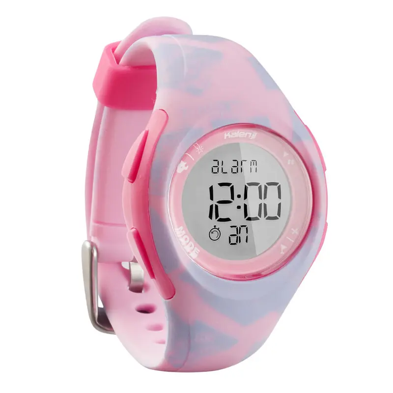 Decathlon Kalenji Jam Tangan Stopwatch Lari Wanita W 200 S - Pink - 8605308 0