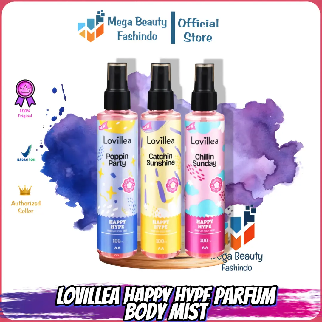 LOVILLEA Happy Hype Parfum Body Mist 100ml