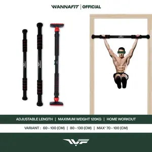 BARU - WANNAFIT PULL UP BAR DOOR CHINNING | CHIN UP TIANG ANGKAT BADAN | ALAT OLAHRAGA RUMAH