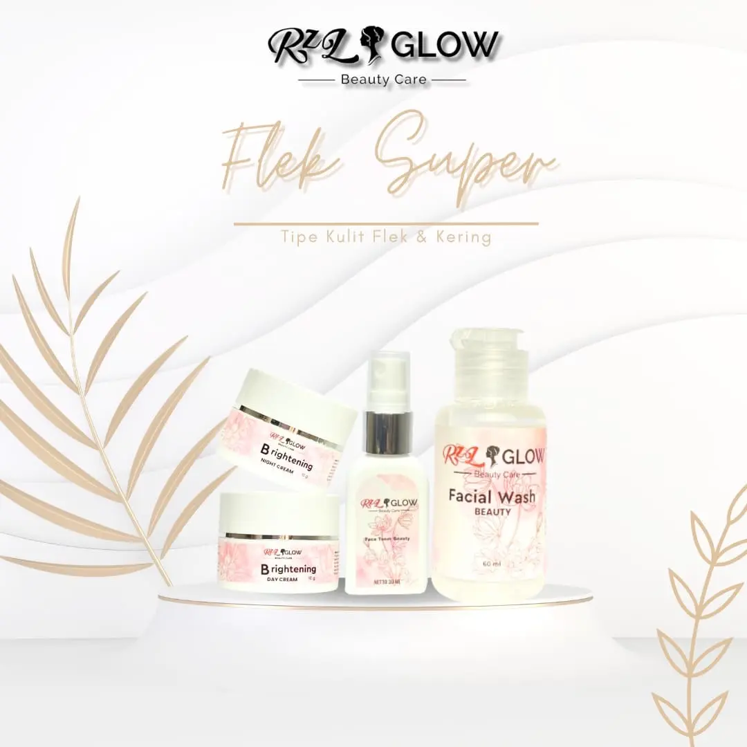 Skincare rzl glow paket flek super