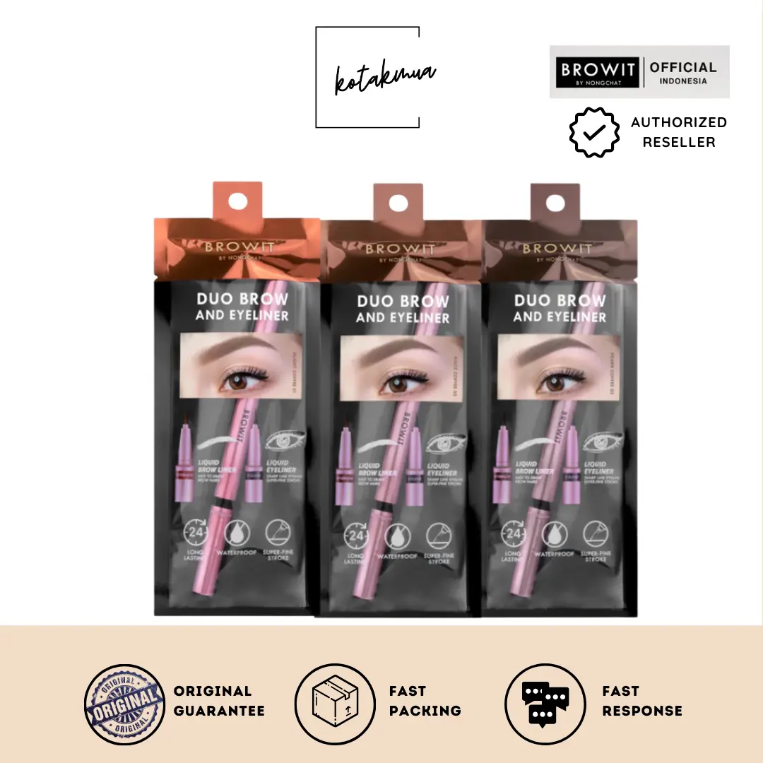 Browit Duo Brow Liner - Spidol alis browit