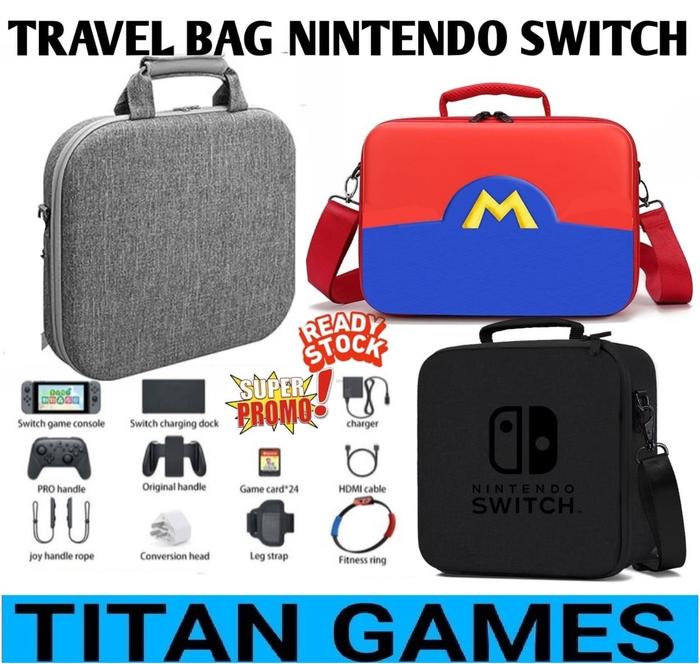 Jual Pouch Case Nintendo Switch Travel Bag Switch V1 V2 Oled Switch Tas ...