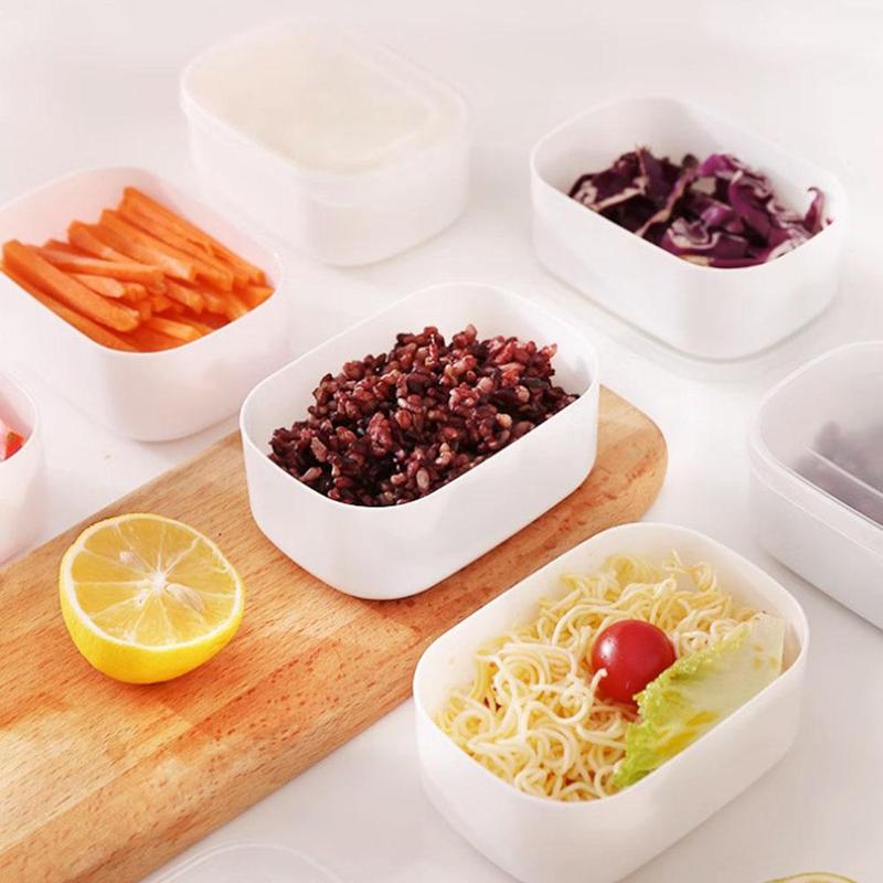 Product Introduction of Rice Portioning Box Fat-reduced Meal Quantitative Lunch Food Lunch Container Storage Box Q7X7 14