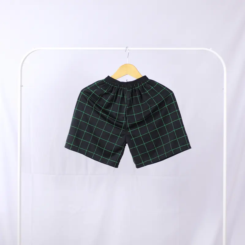 Celana Pendek Santai Motif Api Tartan [PAKET HEMAT 100RB DAPAT 13PCS CELANA] Kolor Karet Melar Cowo Cewe Cewek Cowok Unisex Murah Santai Rumahan Obral Tebal Bagus Adem Hitam Lotto Kaos Jersey 7