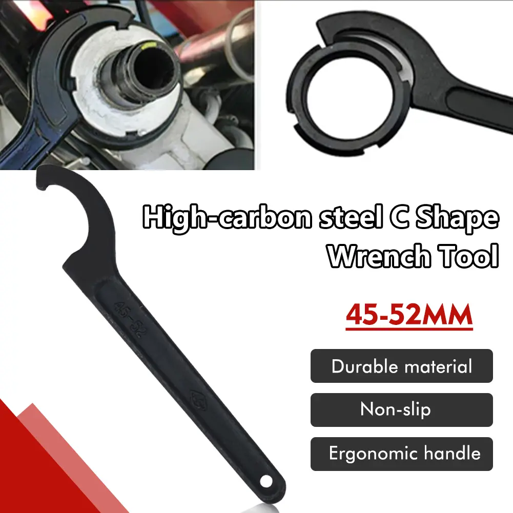Hook Wrench Kunci Komstir Motor 45-52mm Konci Kait pass Shock hook Mobil