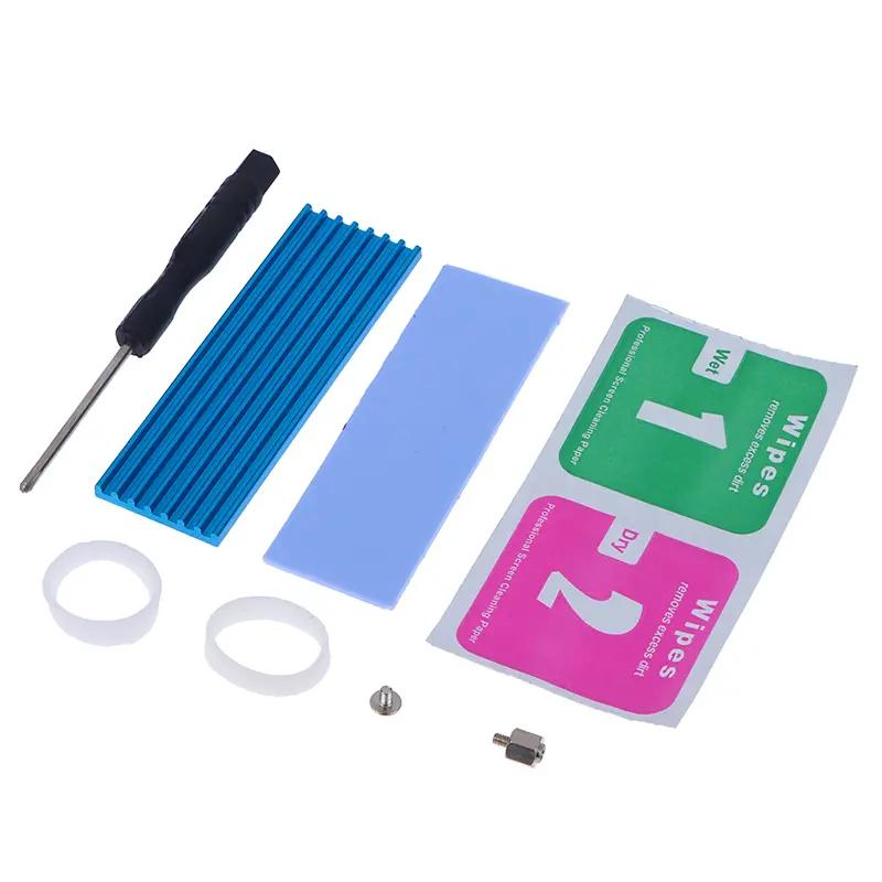 làm mát bằng nhôm heatsink tấm đệm nhiệt cho n80 nvme m2 ngff 2280 pci - e ssd…