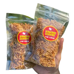 [PROMO HEMAT] 2 Plastik Pouch Bawang Goreng Original Berat 200 Gram Dapat 2 Plastik Pouch (100 Gram/ Pouch) - Snacks - Food Bahan