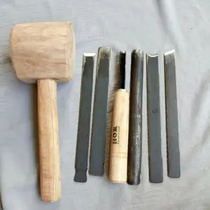 Pahat tata ukir Bonsai 7in1