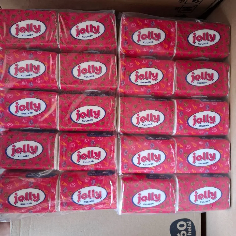 (Paket 20 Pcs) Jolly Pop Up Kuliner 200 Sheet 2ply Tisu