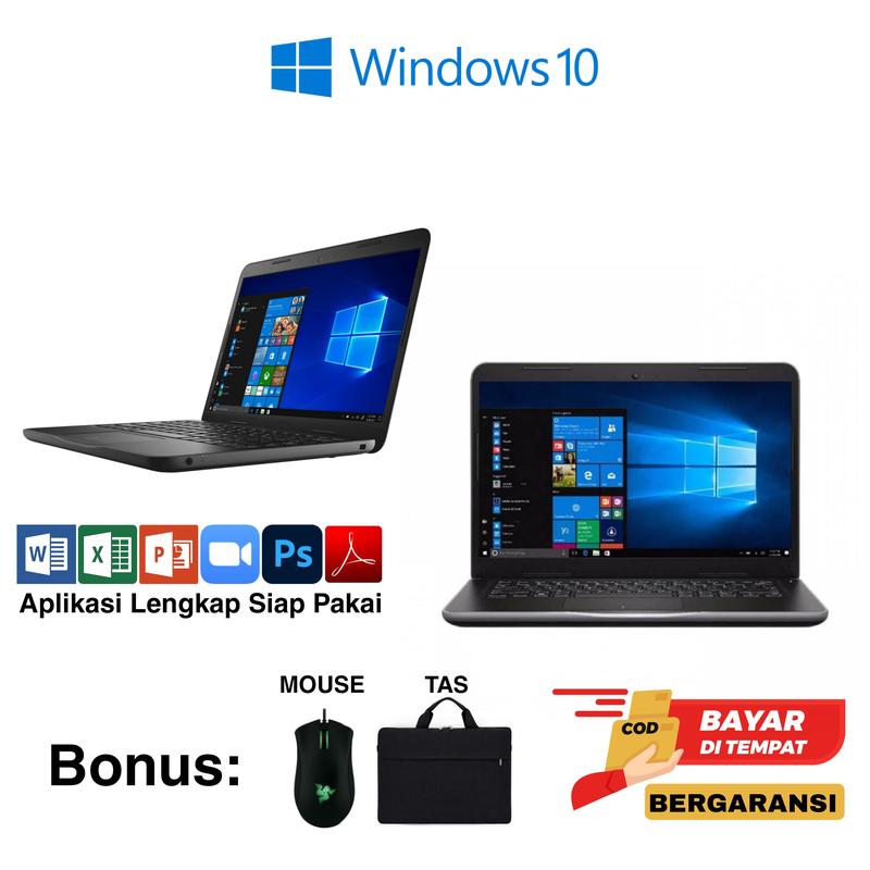 [D02] LAPTOP SLIM WINDOWS 10 RAM 4GB SSD LAYAR 12