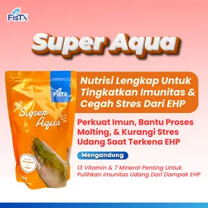 Mineral + Multivitamin Untuk Udang & Ikan || FisTx Super Aqua