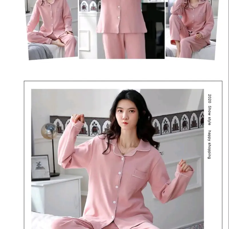Piyama Pp Wanita Setelan Baju Tidur Wanita Dewasa Remaja Atasan Celana Panjang Lembut Nyaman Kaos Katun Motif 7