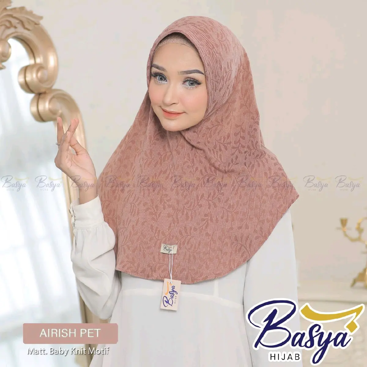 HIJAB AIRISH PAD• Hijab instan Motif•Kerudung motif•jilbab instan motif •kerudung instan • hijab nyaman
