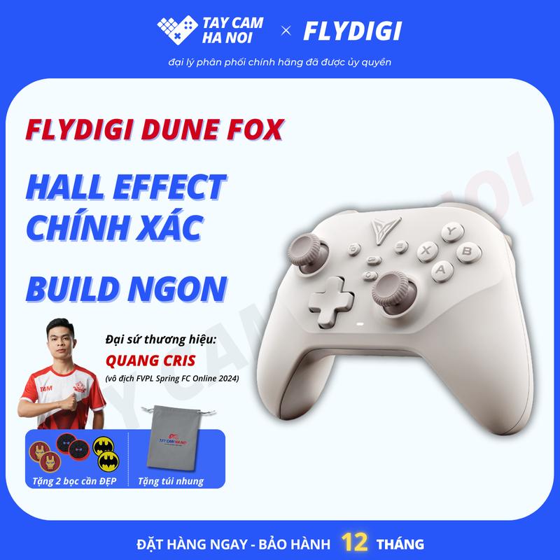   BH 12 tháng  Flydigi DUNE FOX tay cầm chơi game Hall Effect bền bỉ chất build ngon nhất tầm giá 