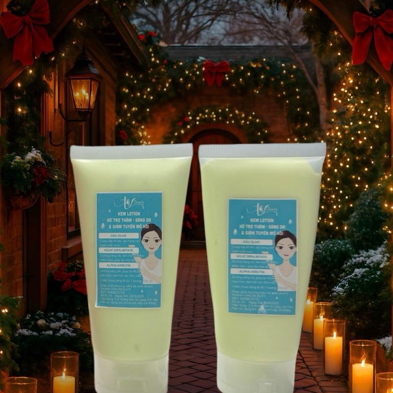 2 TUÝP lớn Kem Lotion Hỗ Trợ Tham Sáng Da 50ml - Khử Thâm & Sáng Da Hiệu Quả Không Kích Ứng