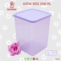 Gambar KOTAK SEGI SERBAGUNA 2000ML KS009 - TOPLES SEGI SERBAGUNA TAKUMA 2 LITER Kotak Penyimpanan Murah dari Takumashop88 Kab. Tangerang 3 Tokopedia