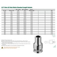 Gambar SATA TOOLS Socket Satuan 1/2 Inch 9 mm 12 point 13620 dari SATA OS Kota Administrasi Jakarta Utara 4 Tokopedia