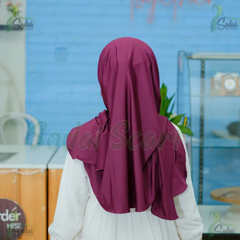 Pashmina Instan Inner Leher Anak Remaja 7-13 tahun Jersey Premium 7