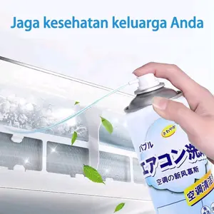PEMBERSIH AC MOBIL DAN AC RUMAH SPRAY BUSA 500ML / PEMBERSIH AC MOBIL& RUMAH PENGHILANG BAU DAN STERILISASI