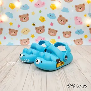 Sandal Baim Anak Unisex Hello Bear Lucu Imut Penyemangat anak jalan Uk20-25 Fashion