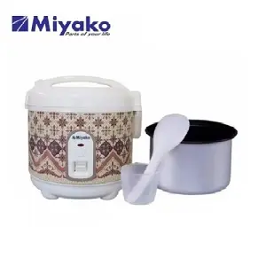 Miyako Rice Cooker - PSG-607 - 0.63Litre - Batik Design