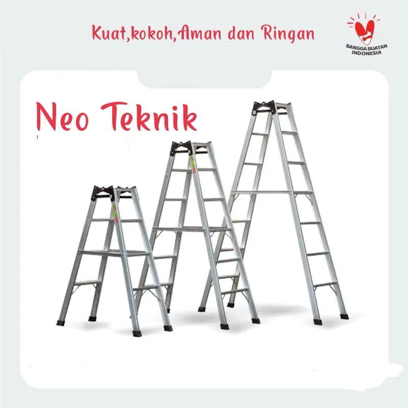 Tangga lipat Baja Ringan Berkualitas Kokoh,Aman,&Kuat PROMOSII!!
