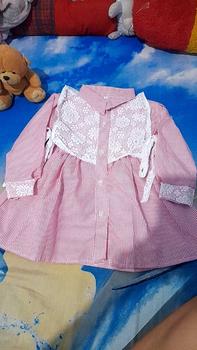 Product Review of KEMEJA ANAK TERBARU//KEMEJA COUPLE IBU DAN ANAK//KEMEJA SALUR BURKAT BAWAH from S**h 0