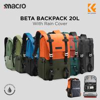 Gambar KNF Concept 20L Tas Beta Backpack Waterproof Photography Laptop with Rain Cover - Dark Green - LIGHT GREEN dari MACRO.id Kota Administrasi Jakarta Barat 3 Tokopedia