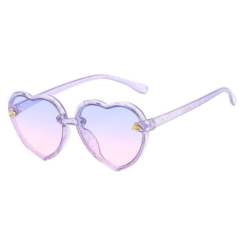 Product Introduction of 2-12Y Heart Frame Kids Sunglasses Children Retro Cute Cartoon Bee GlassesGirls Boys Fashion Eyeglasses 16
