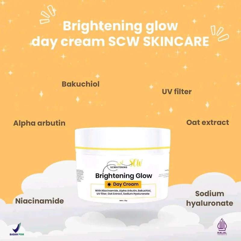 ECER CREAM SCW SIANG DAN MALAM Wajah Mencerahkan 3