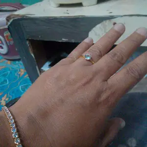 Satu Paket Kalung Permata Putih Satu Beserta Gelang, Anting dan Cincin