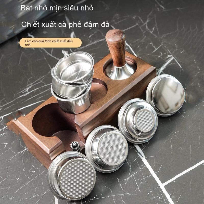 Giao hàng nhanh/ Giỏ lọc áp suất đôi - đơn 51/53/58mmPhin lọc Inox máy pha cà…