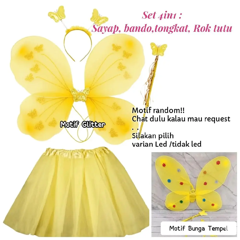 set 4in1 kuning