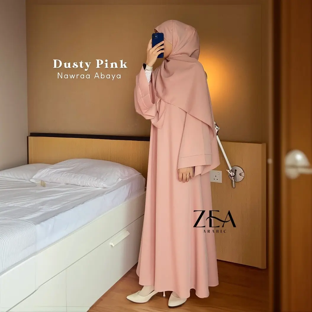 Gamis Nawraa | Dress | Abaya Turkey | Gamis A-Line Gamis Syar'i Casual Gamis Panjang terbaru Size S,M,L,XL Muslim Wanita  Syari