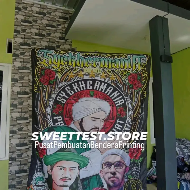 BENDERA HABIB, BENDERA SYEKHERMANIA FULL PRINTING, MINIFLAG SYEKHERMANIA, TKTDW STORE BENDERA MURAH, FLAGSTORE, FLAG STORE MURAH 1